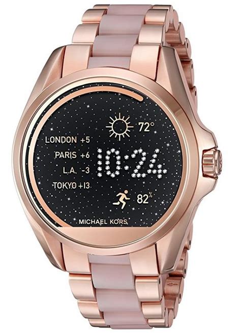 michael kors mens android watch|Michael Kors bradshaw smartwatch.